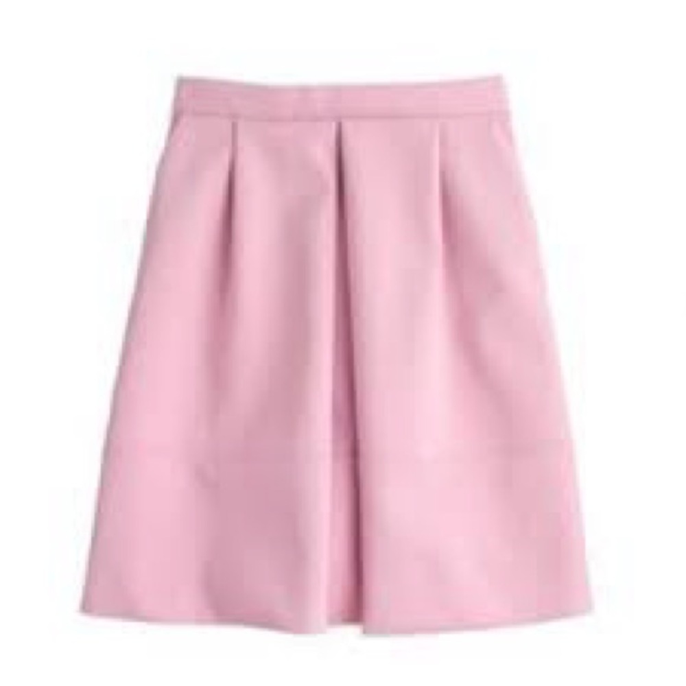J. Crew Pink A-Line Knee-Length Skirt for Cocktail